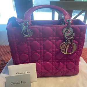 ⚡️CLEARANCE SALE⚡️
Authentic Medium LADY DIOR BAG